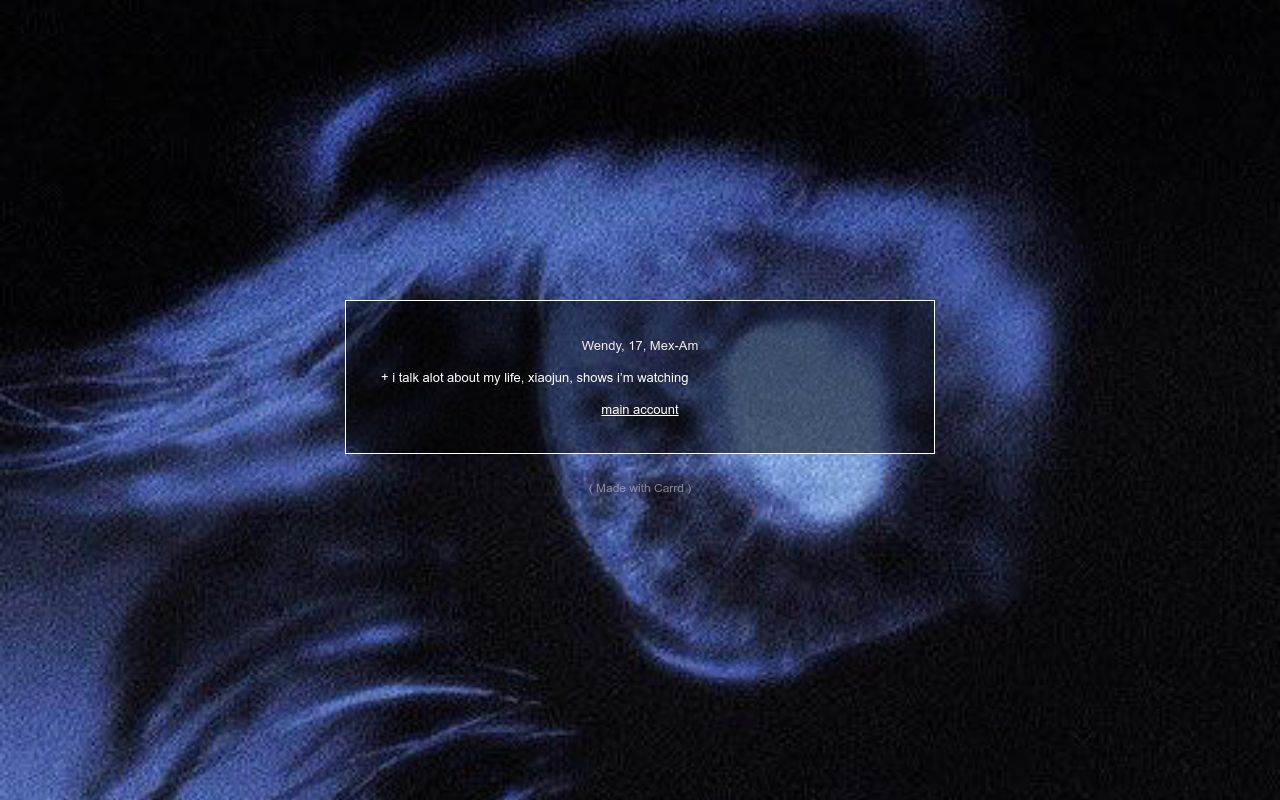 Carrd profile picture for @inter